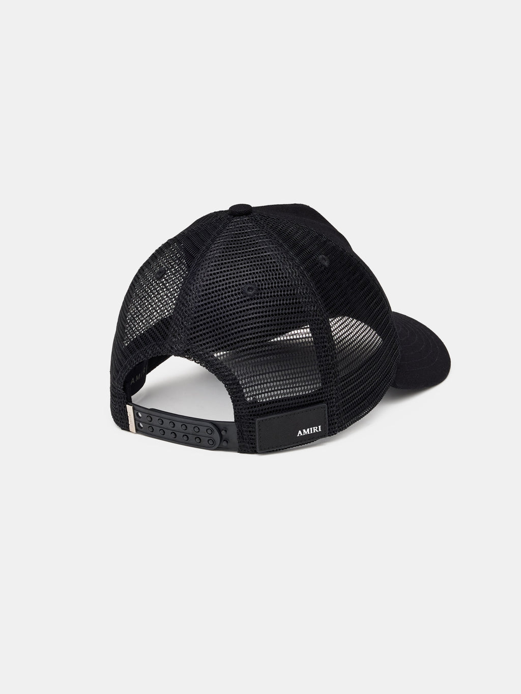 BONES STACKED TRUCKER HAT - Black